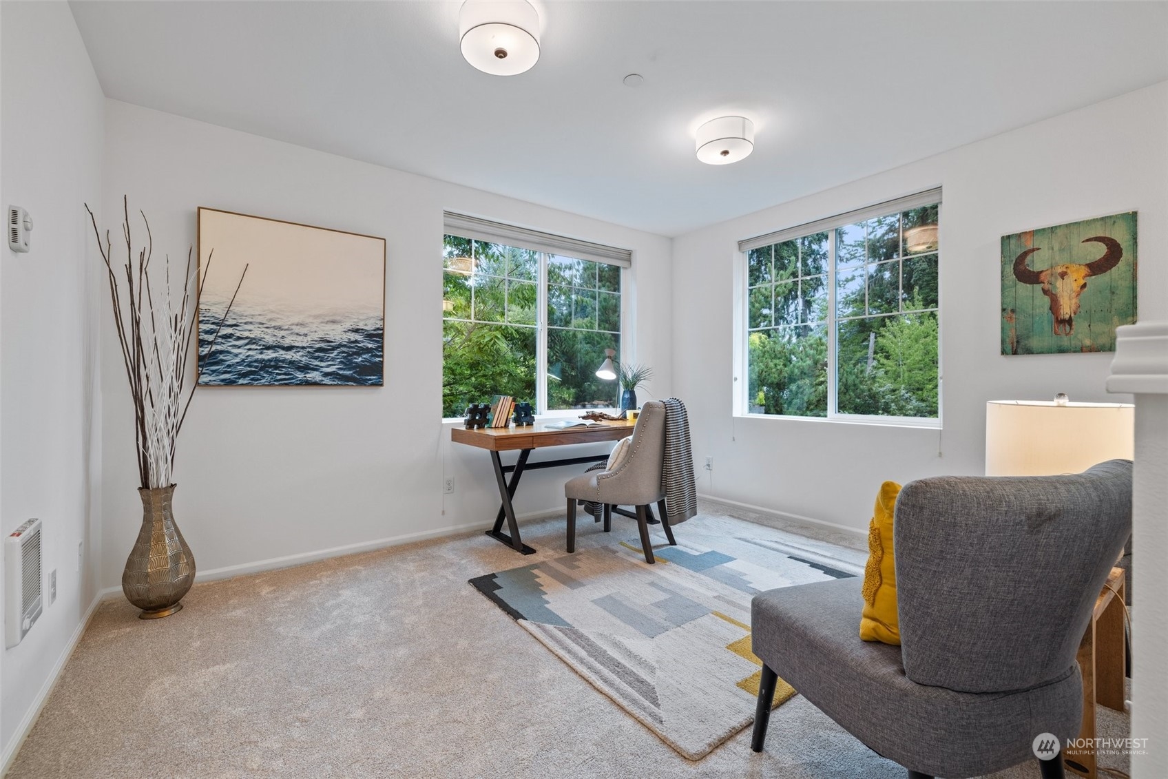 10715 Ross Road, Unit B Bothell, WA 98011 - Photo 13 of 21 a living room with furniture and a window