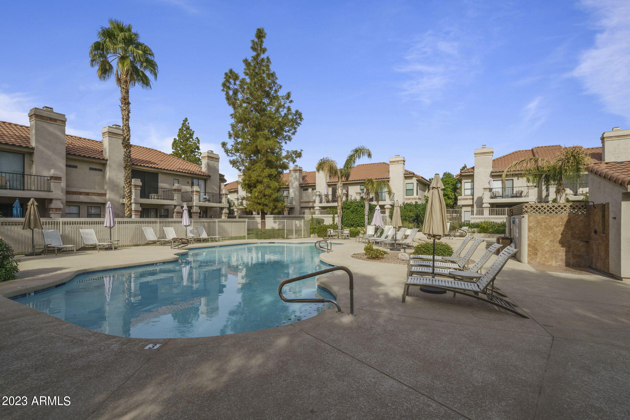 9705 East Mountain View Road, Unit 1038 Scottsdale, AZ 85258 - Photo 28 of 31 POOL 1 VIEW