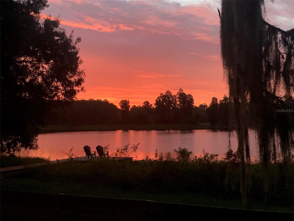 19271 Blount Road Lutz, FL 33558 - Photo 1 of 1 Sunset over Lake Harvey