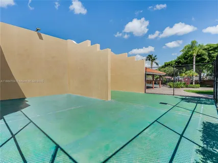 a view of an outdoor space and a yard