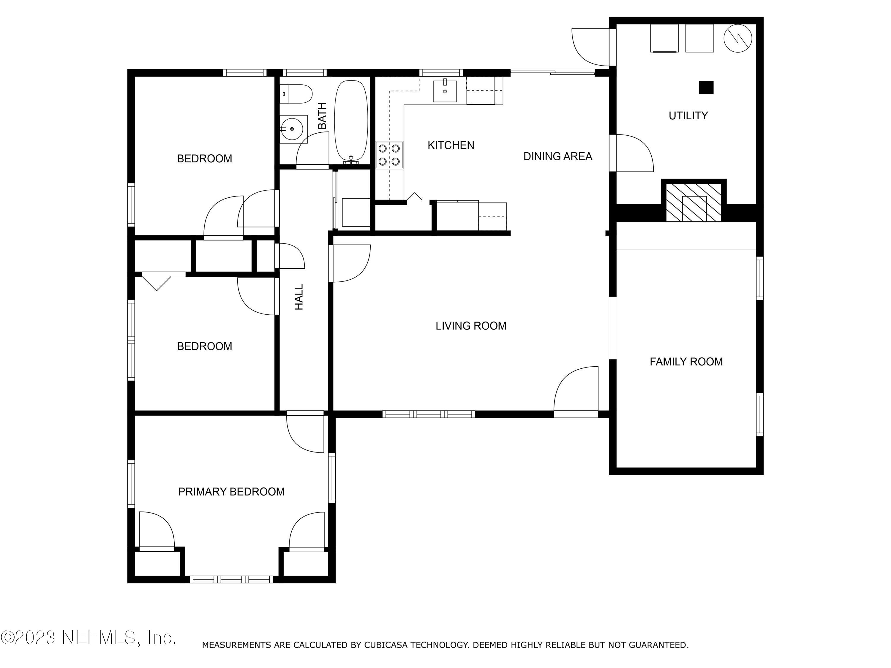 6236 Suwanee Road Jacksonville, FL 32217 - Photo 38 of 38 a picture of a room with a white wall and white refrigerator
