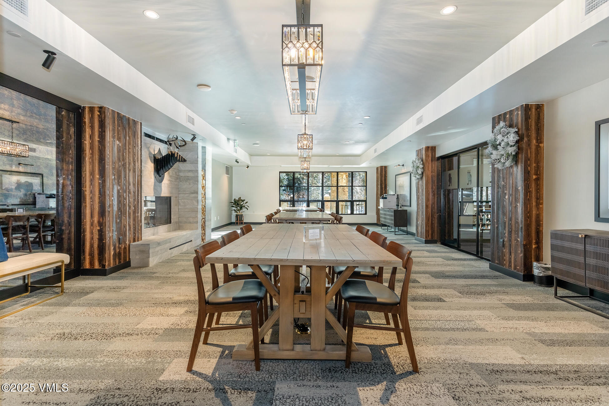 352 East Meadow Drive, Unit J Vail, CO 81657 - Photo 38 of 47 a dining room with furniture and window