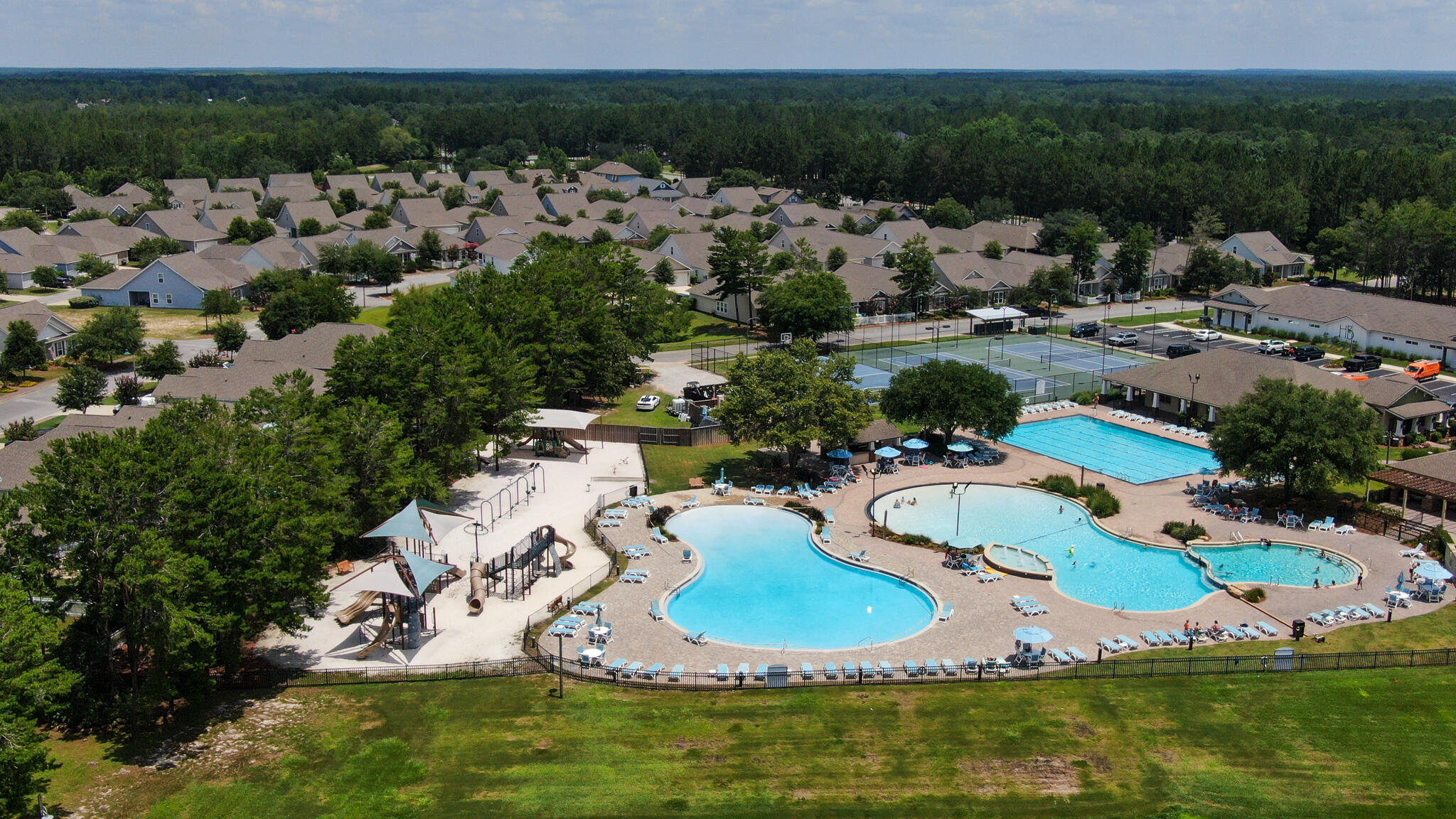 56 Lilly Bell Lane Freeport, FL 32439 - Photo 3 of 20 a view of a house with a yard