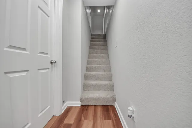 a view of a small space