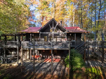 a front view of a house with swimming pool