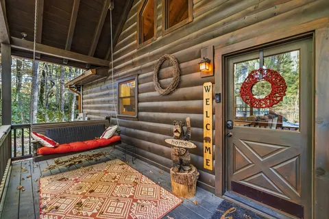 a utility room with lots of furniture and garden view