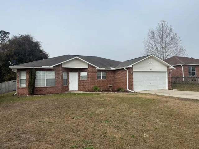 a house with a outdoor space