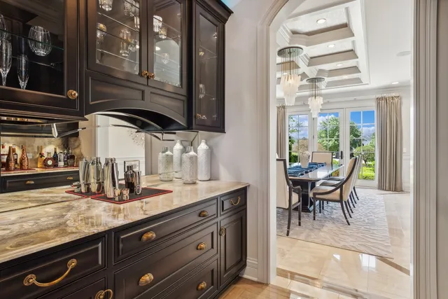 a media room with lots of chairs and a projector screen