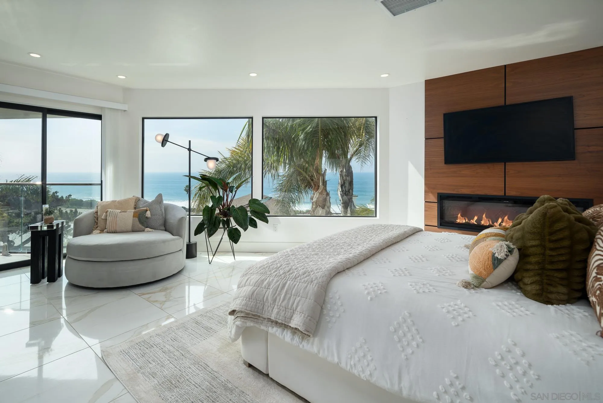 136 Verdi Avenue Cardiff, CA 92007 - Photo 12 of 27 a bed room with a bed and a television