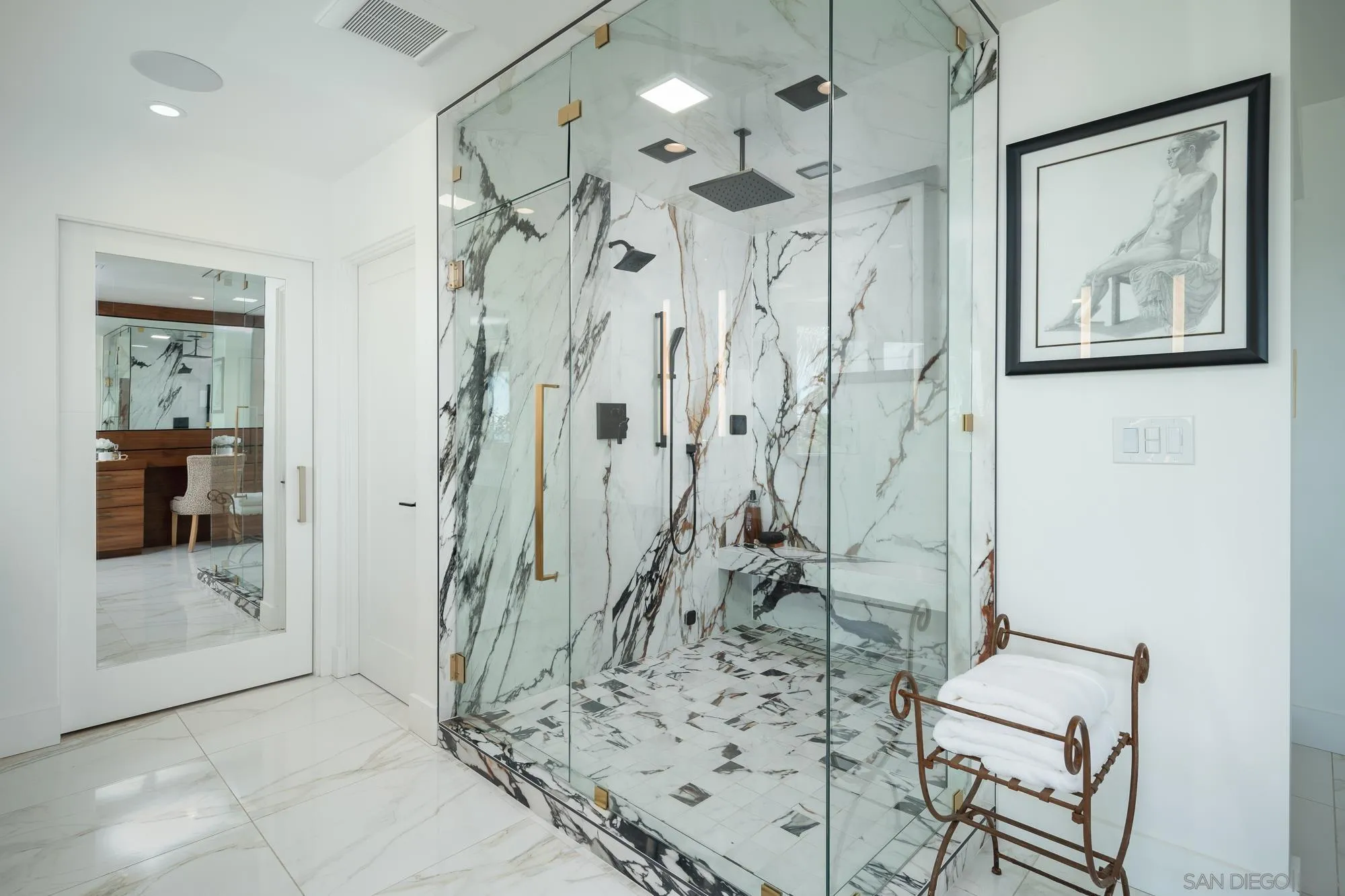 136 Verdi Avenue Cardiff, CA 92007 - Photo 14 of 27 a bathroom with a shower