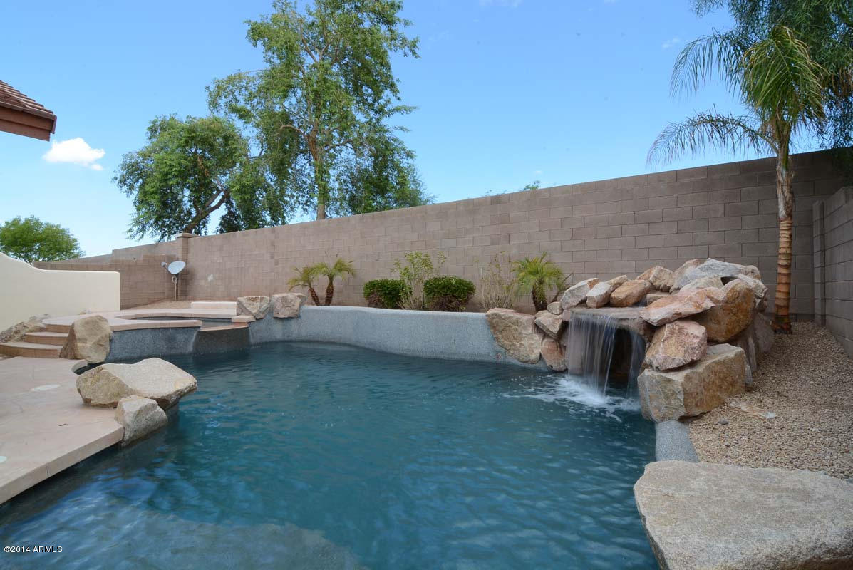 6414 West Escuda Road Glendale, AZ 85308 - Photo 25 of 27 Pool-Waterfall