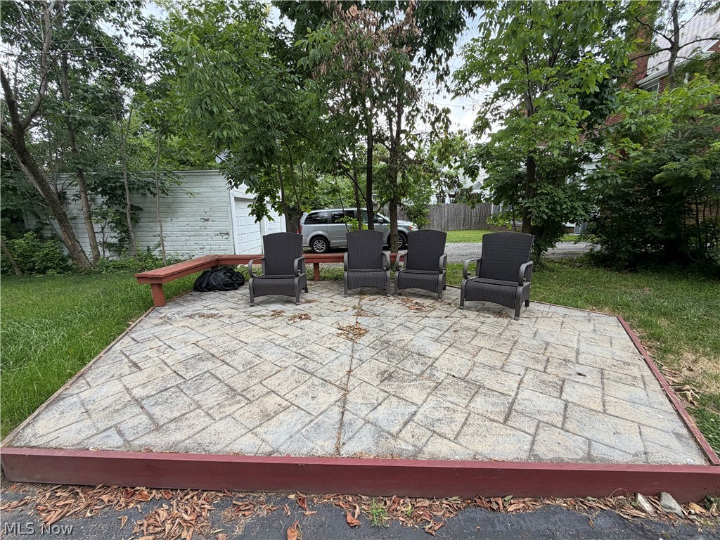 3714 Avalon Road Shaker Heights, OH 44120 - Photo 44 of 46 Stamped concrete patio with a decorative border