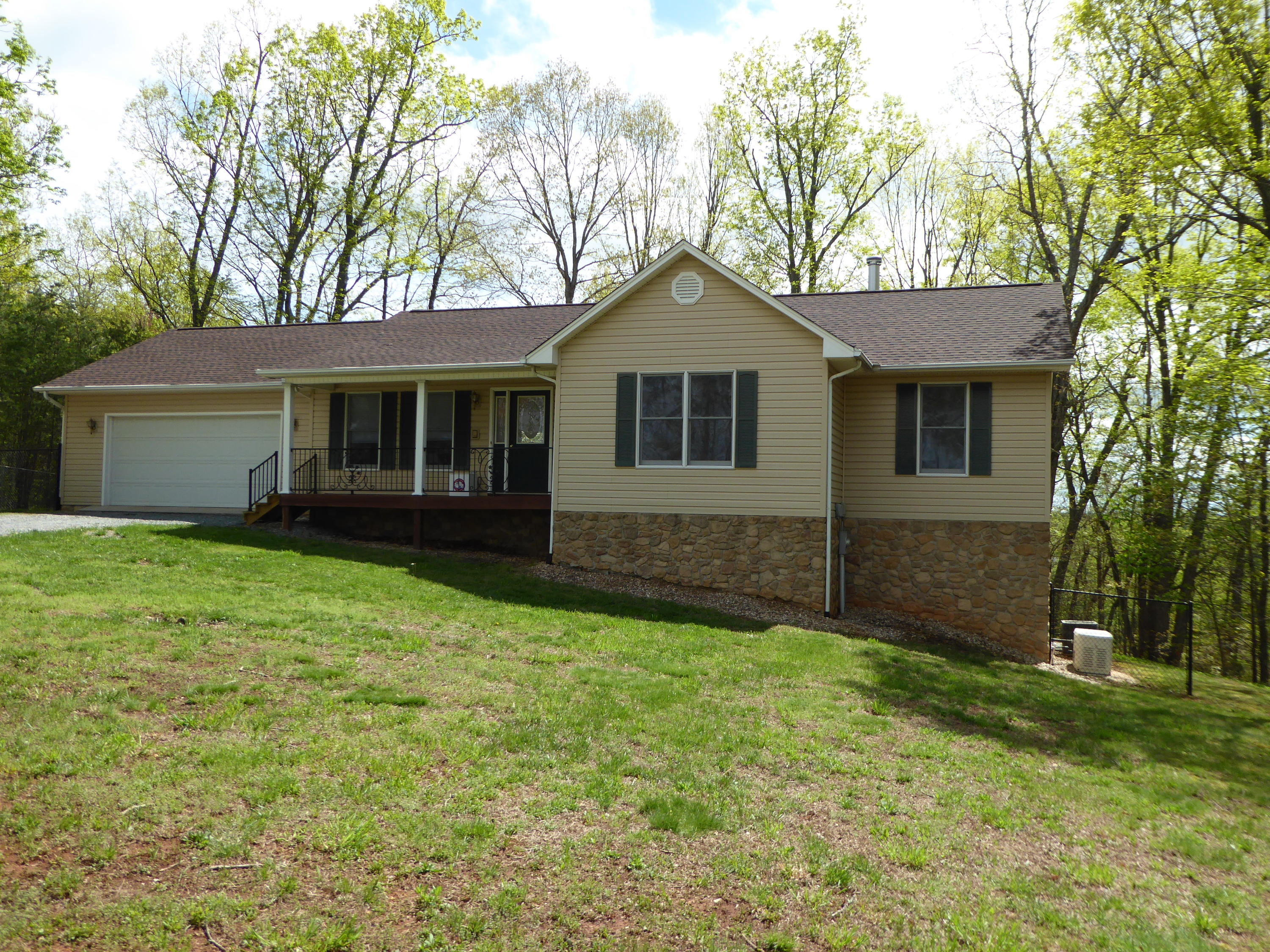 2420 Hardy Road Hardy, VA 24101 - Photo 1 of 19 front view of a house with a yard