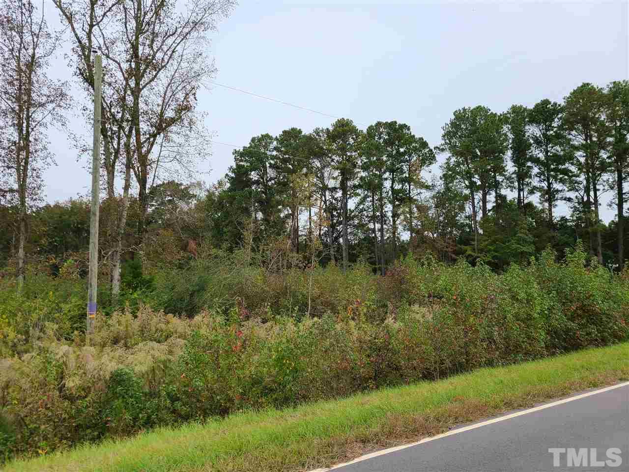 0 Lettuce Hall Road, Unit LOT 1 Spring Hope, NC 27882 - Photo 3 of 4 a view of a lake with a house in background