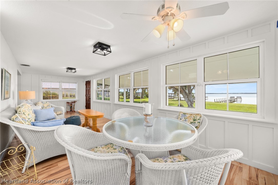 1843 South Lake Reedy Boulevard Frostproof, FL 33843 - Photo 28 of 50 a dining room with furniture and window