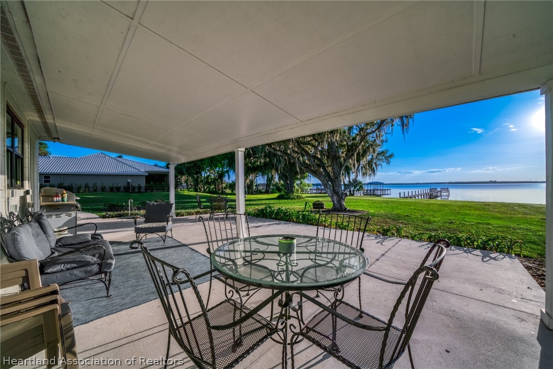 1843 South Lake Reedy Boulevard Frostproof, FL 33843 - Photo 48 of 50 a view of yard with seating area