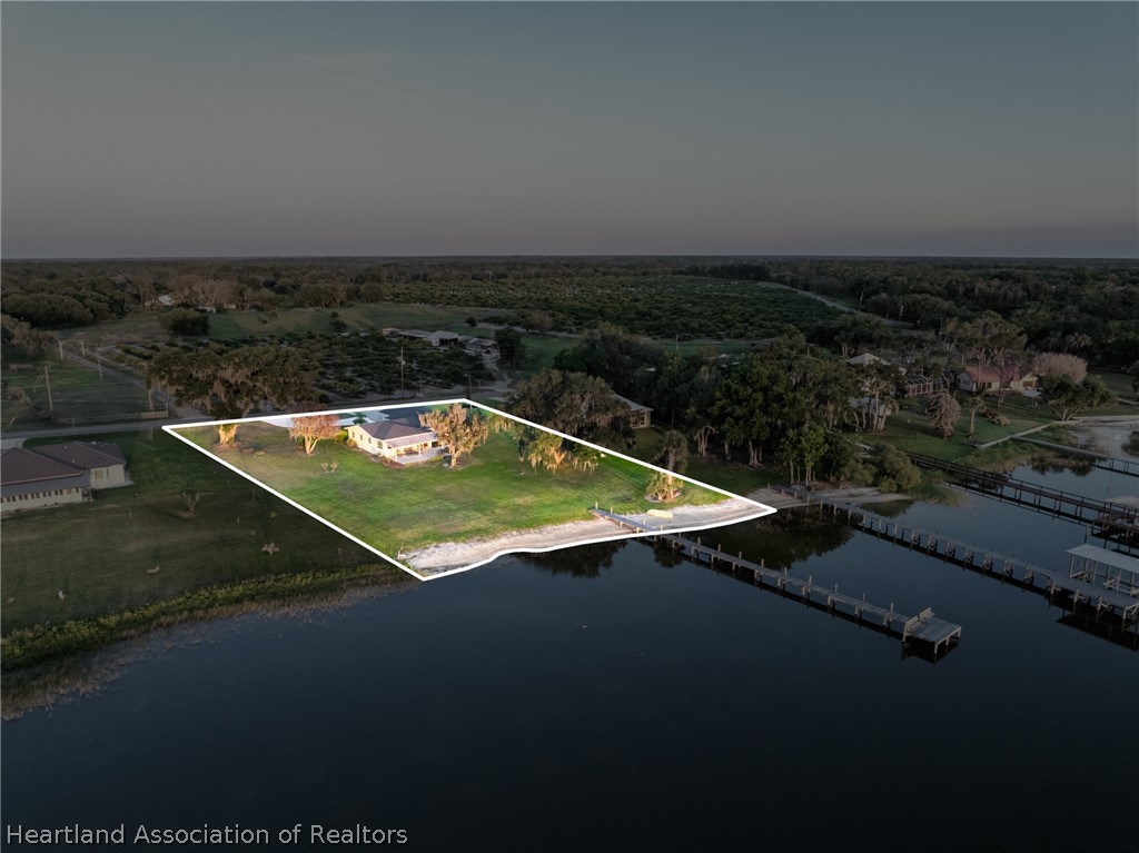 1843 South Lake Reedy Boulevard Frostproof, FL 33843 - Photo 49 of 50 an aerial view of a tennis court