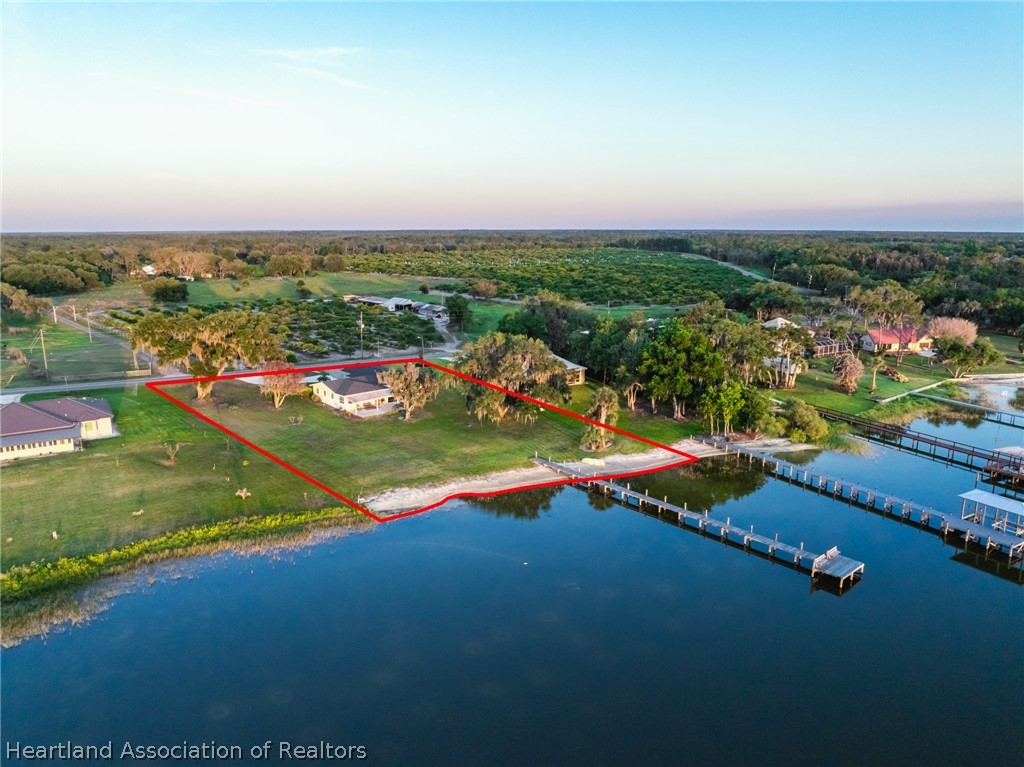 1843 South Lake Reedy Boulevard Frostproof, FL 33843 - Photo 50 of 50 an aerial view of tennis court