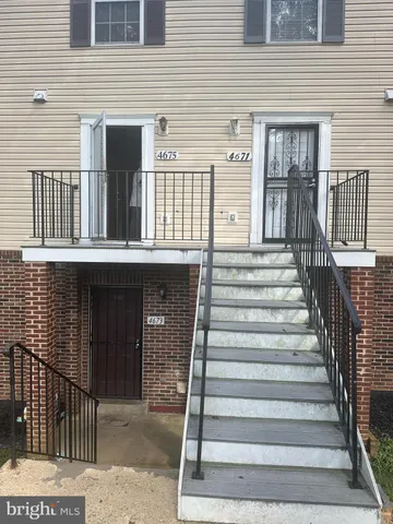 a front view of a house with a window