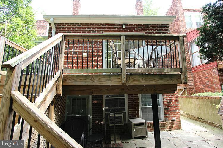 2032 Tunlaw Road Northwest Washington, DC 20007 - Photo 29 of 30 Exterior (Rear)