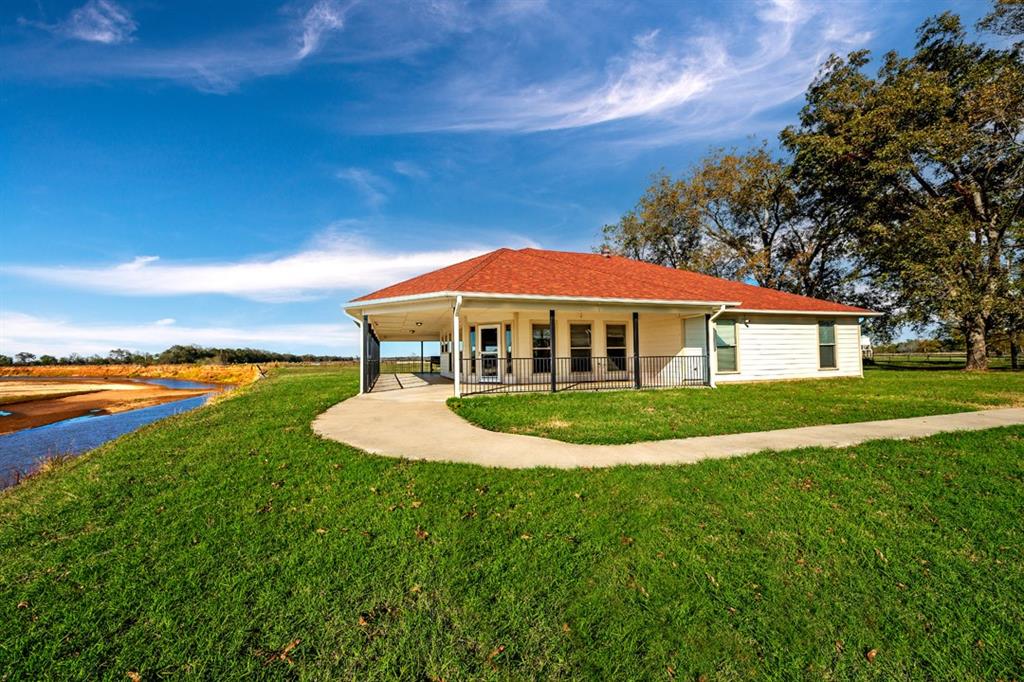 103 Hyde Lake Road Bennington, OK 74723 - Photo 13 of 39 Red River view from covered porch