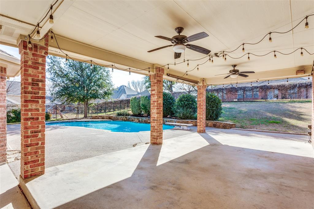 9005 Ranch Bluff Court Benbrook, TX 76126 - Photo 35 of 40 Outdoor living area