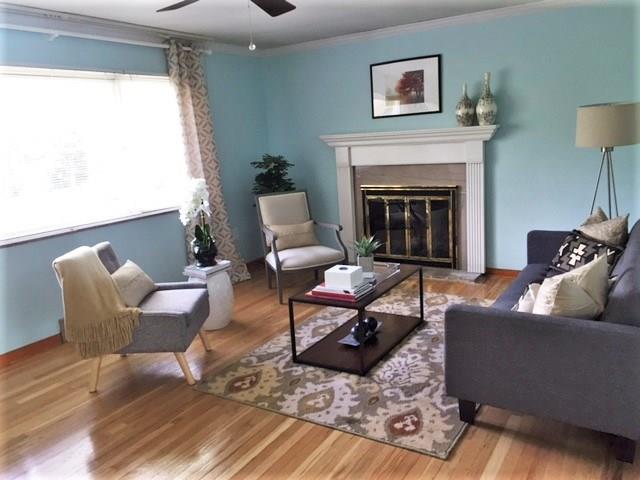 15 Winding Road Leetsdale, PA 15056 - Photo 3 of 18 Freshly painted & ready for you! Abundant light & cozy fireplace make this a wonderful place to relax and entertain.