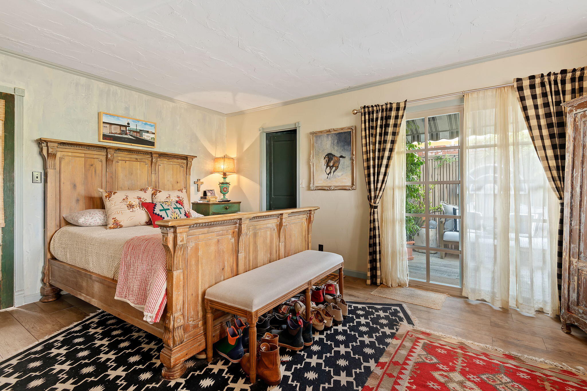 340 Old Mill Road, Unit 26 Santa Barbara, CA 93110 - Photo 14 of 31 a bed room with a bed and a window