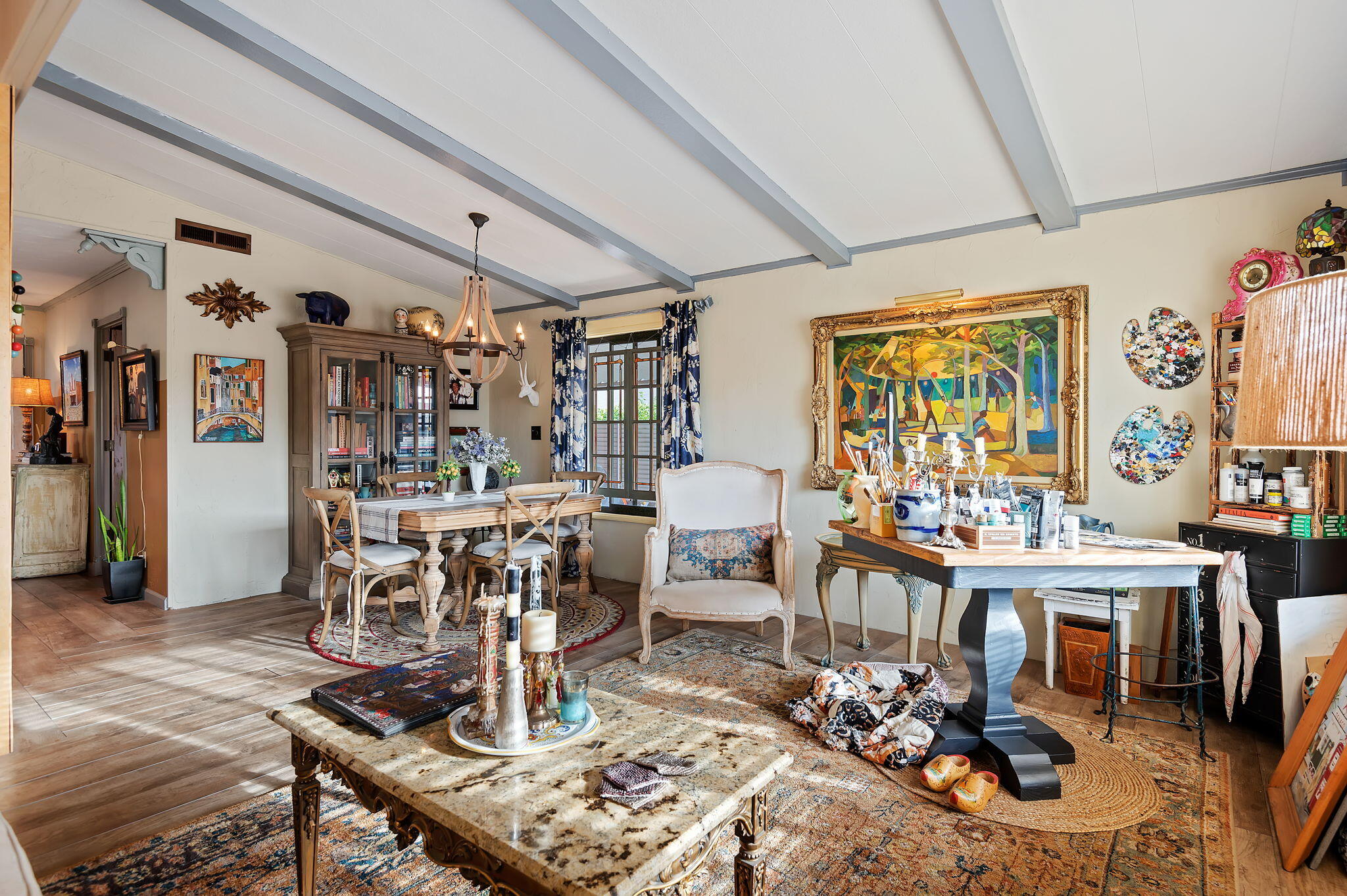 340 Old Mill Road, Unit 26 Santa Barbara, CA 93110 - Photo 2 of 31 a living room with lots of furniture and kitchen view
