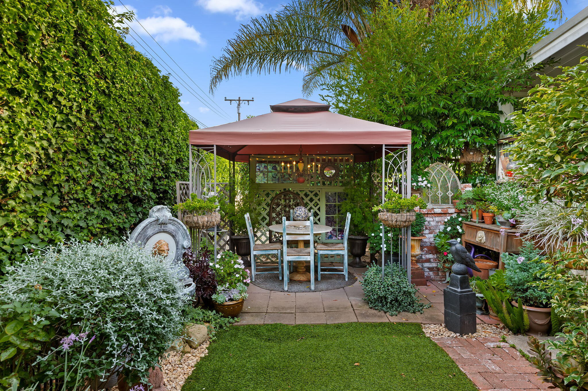 340 Old Mill Road, Unit 26 Santa Barbara, CA 93110 - Photo 23 of 31 a view of a house with backyard and patio
