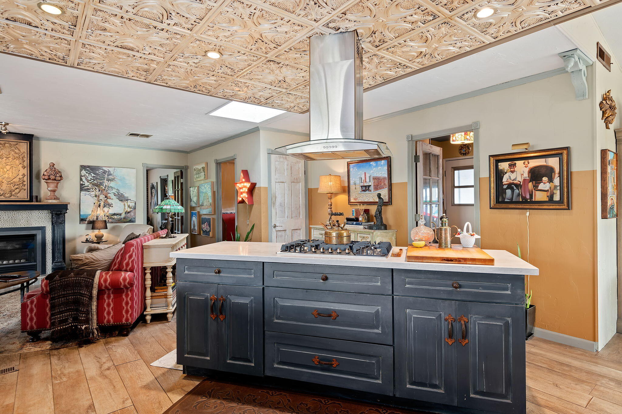 340 Old Mill Road, Unit 26 Santa Barbara, CA 93110 - Photo 9 of 31 a view of living room with furniture and fireplace