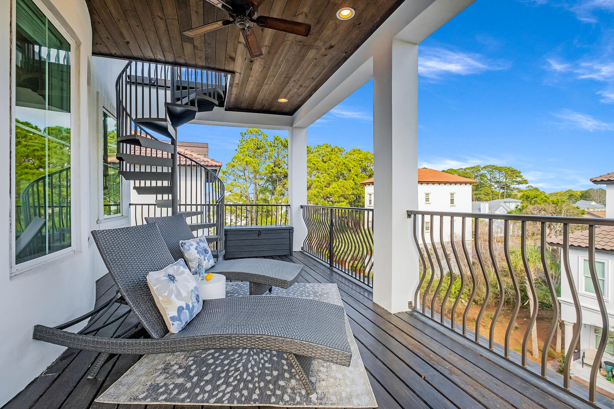 81 Palmeira Way Santa Rosa Beach, FL 32459 - Photo 50 of 74 a view of balcony with furniture