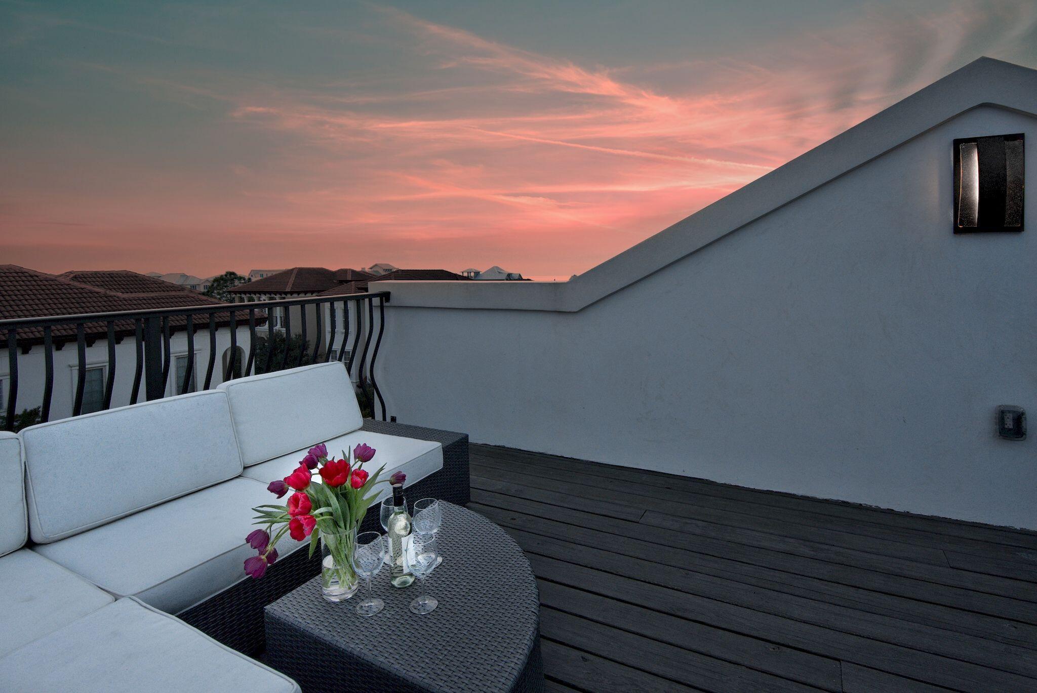 81 Palmeira Way Santa Rosa Beach, FL 32459 - Photo 59 of 74 a view of a chairs and table on the terrace