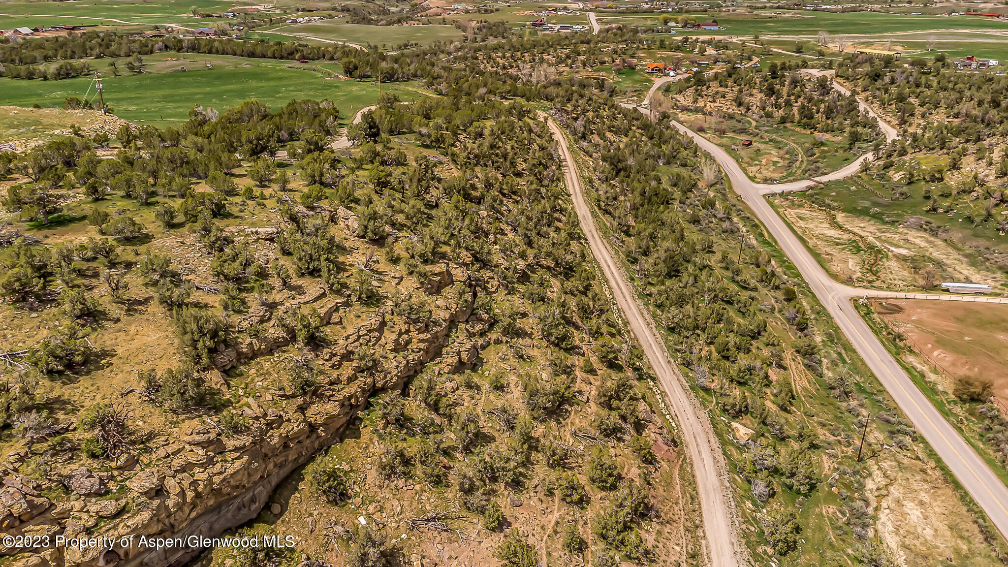 5821 County Road 331 Silt, CO 81652 - Photo 17 of 26 a view of a yard with an outdoor space