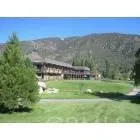 a black and white photo of a field