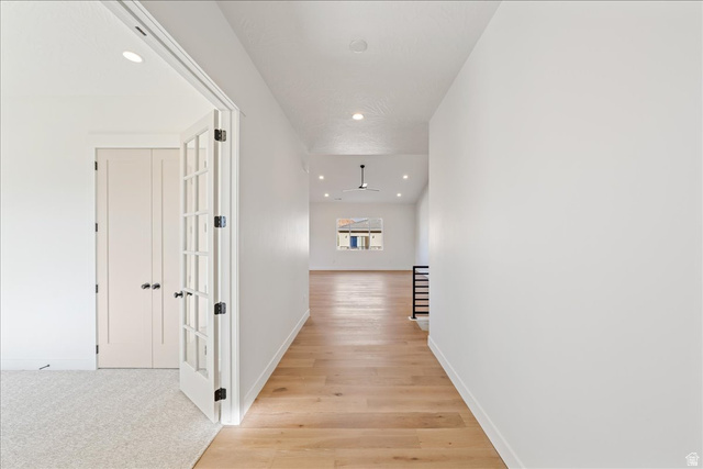 1491 East Centaurus Way, Unit 86 Washington, UT 84780 - Photo 3 of 26 Hall with light wood finished floors and recessed lighting