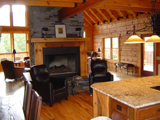2 Dry Branch Road Slatyfork, WV 26291 - Photo 20 of 36 kitchen fireplace