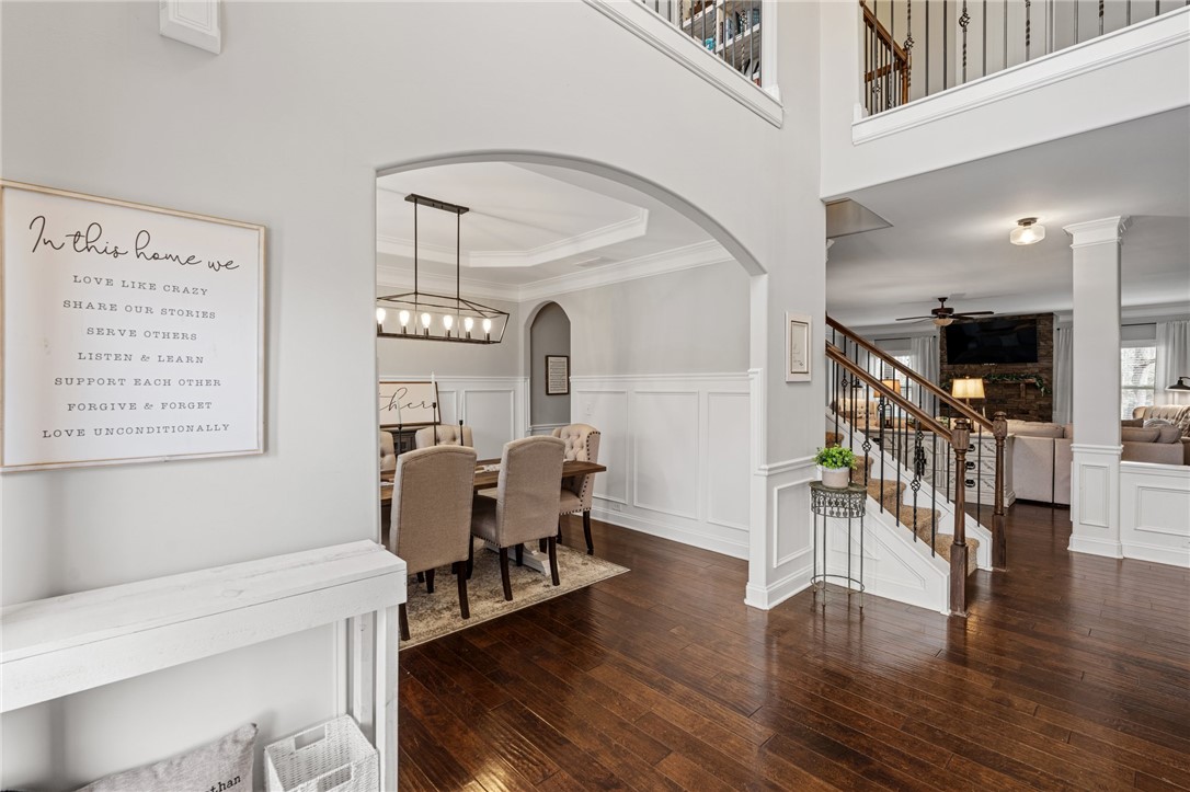 4 Old American Boulevard Pendleton, SC 29670 - Photo 4 of 42 Foyer view to formal dining