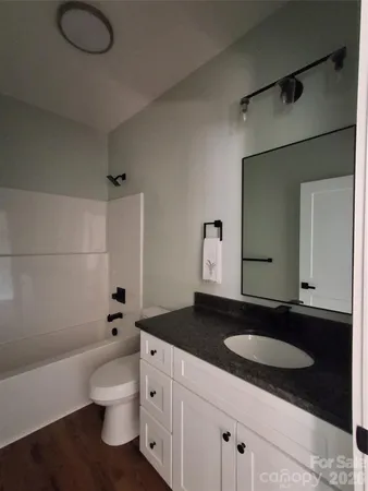 a view of wooden floor in a room