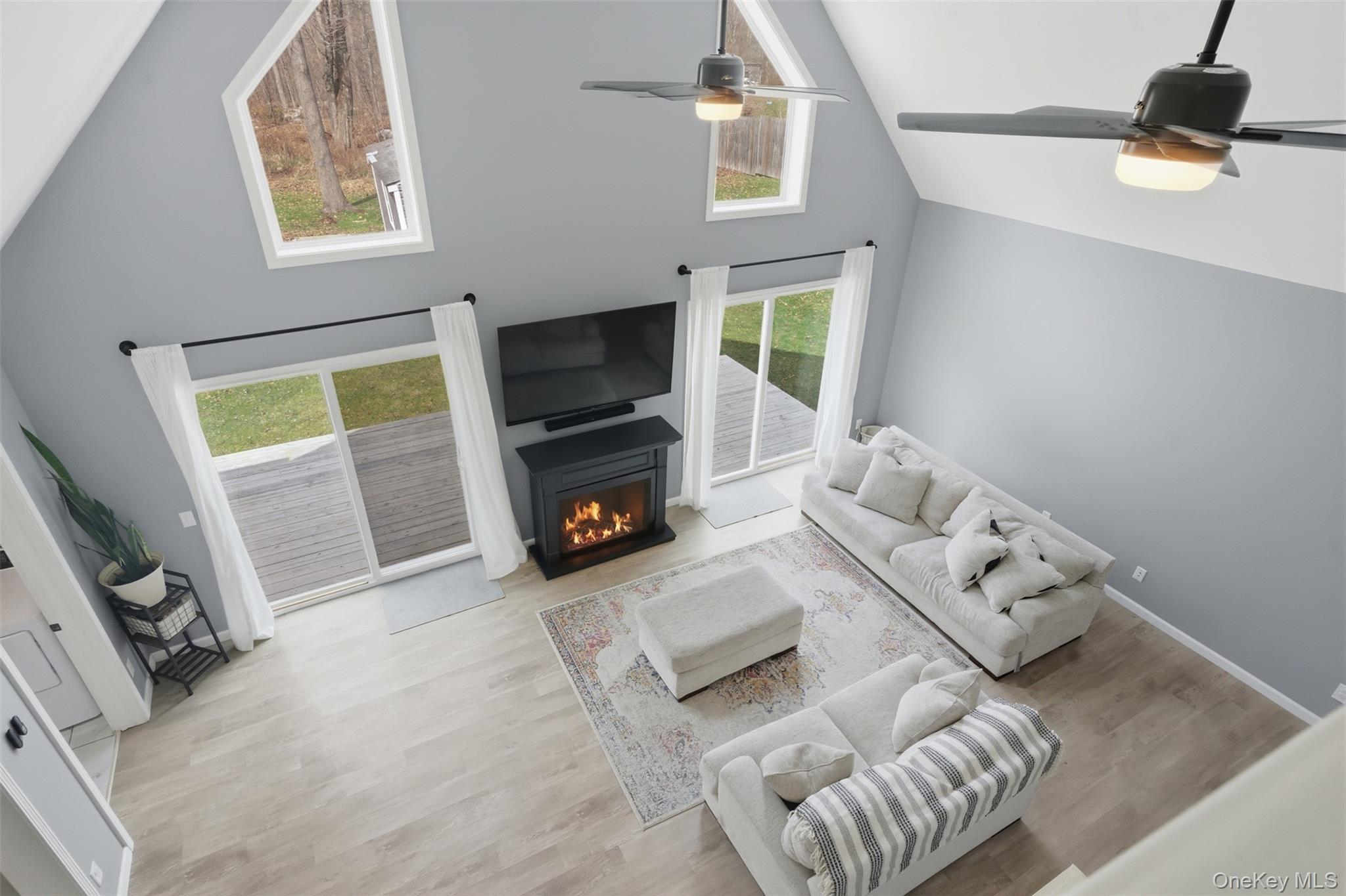 1227 Burlingham Road Pine Bush, NY 12566 - Photo 13 of 39 Living room featuring high ceilings and plenty of natural light