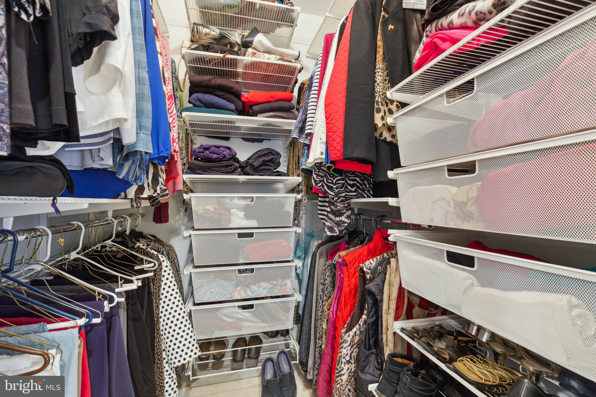 9820 Rand Drive Burke, VA 22015 - Photo 20 of 29 Owners Closet with great organizers
