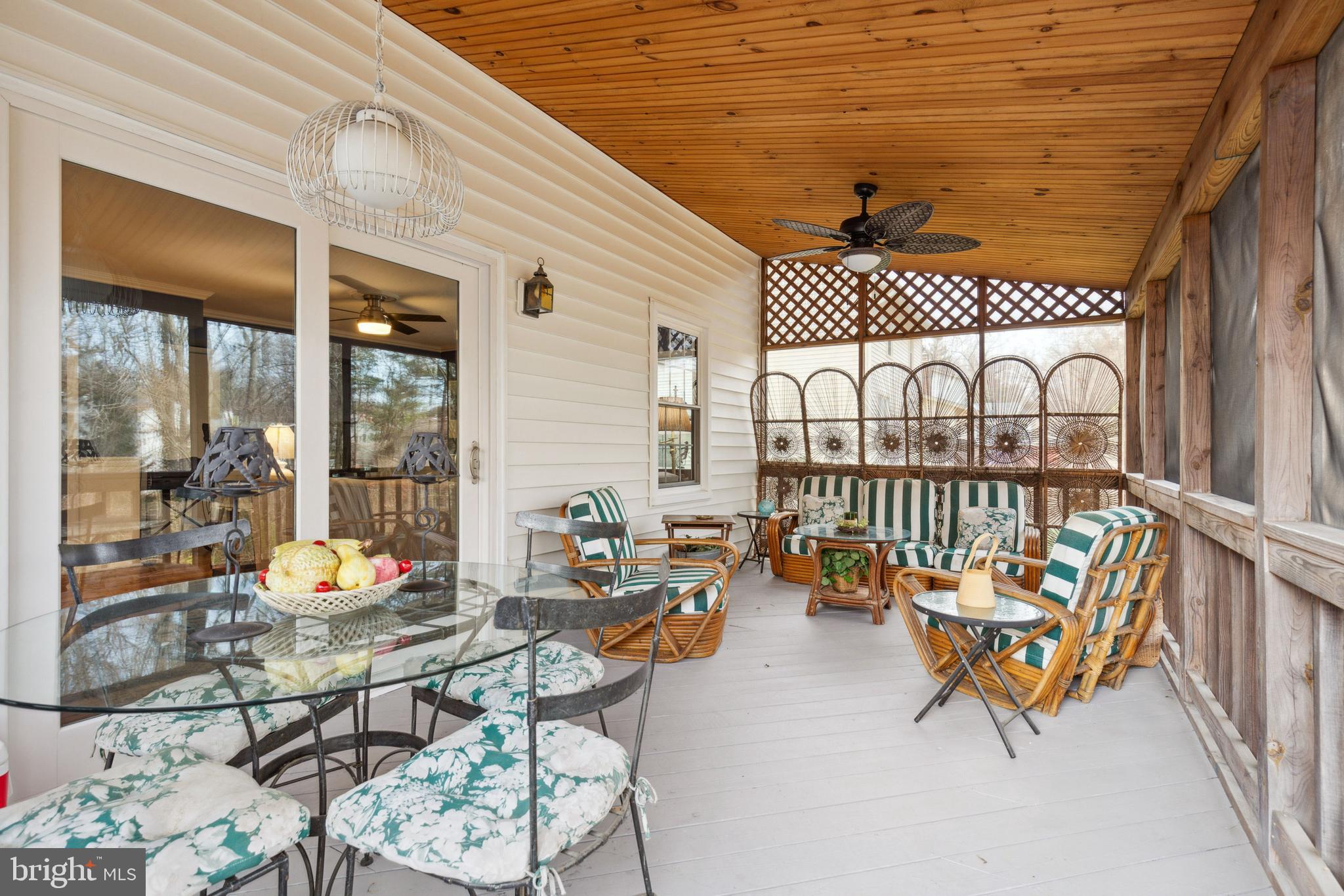 9820 Rand Drive Burke, VA 22015 - Photo 24 of 29 Screened porch off Main level