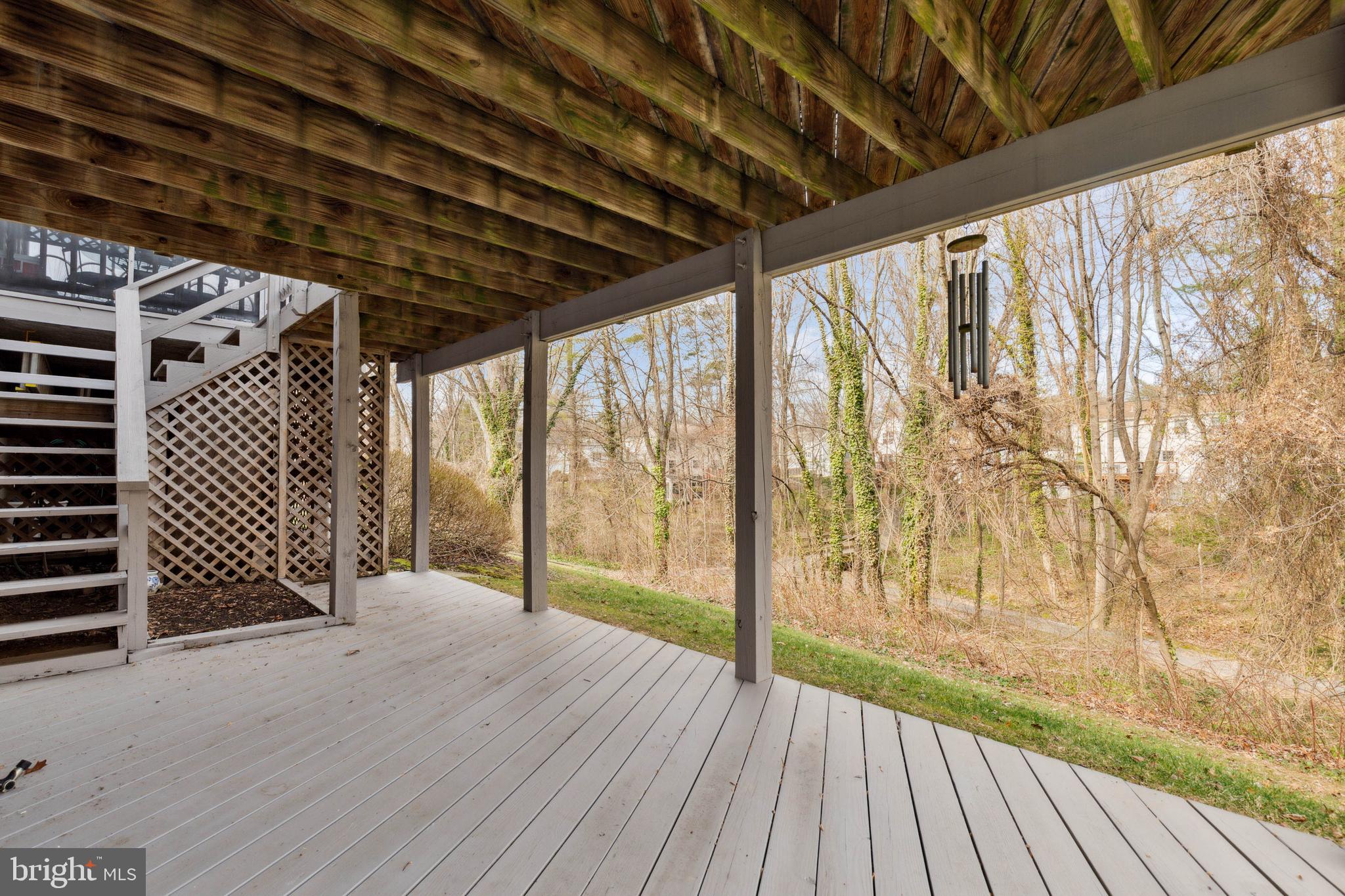 9820 Rand Drive Burke, VA 22015 - Photo 26 of 29 Walkout basement to lower level deck