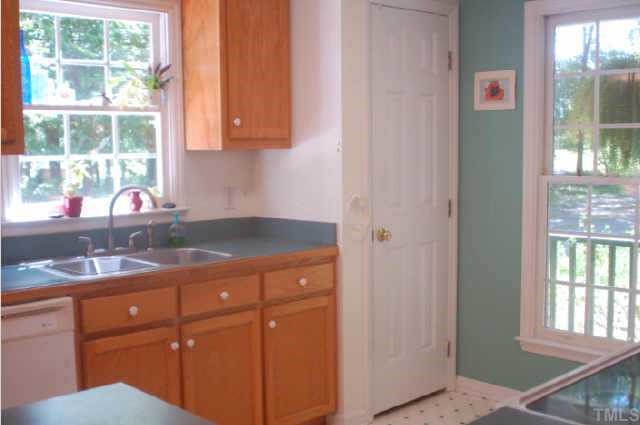 Bright, open kitchen