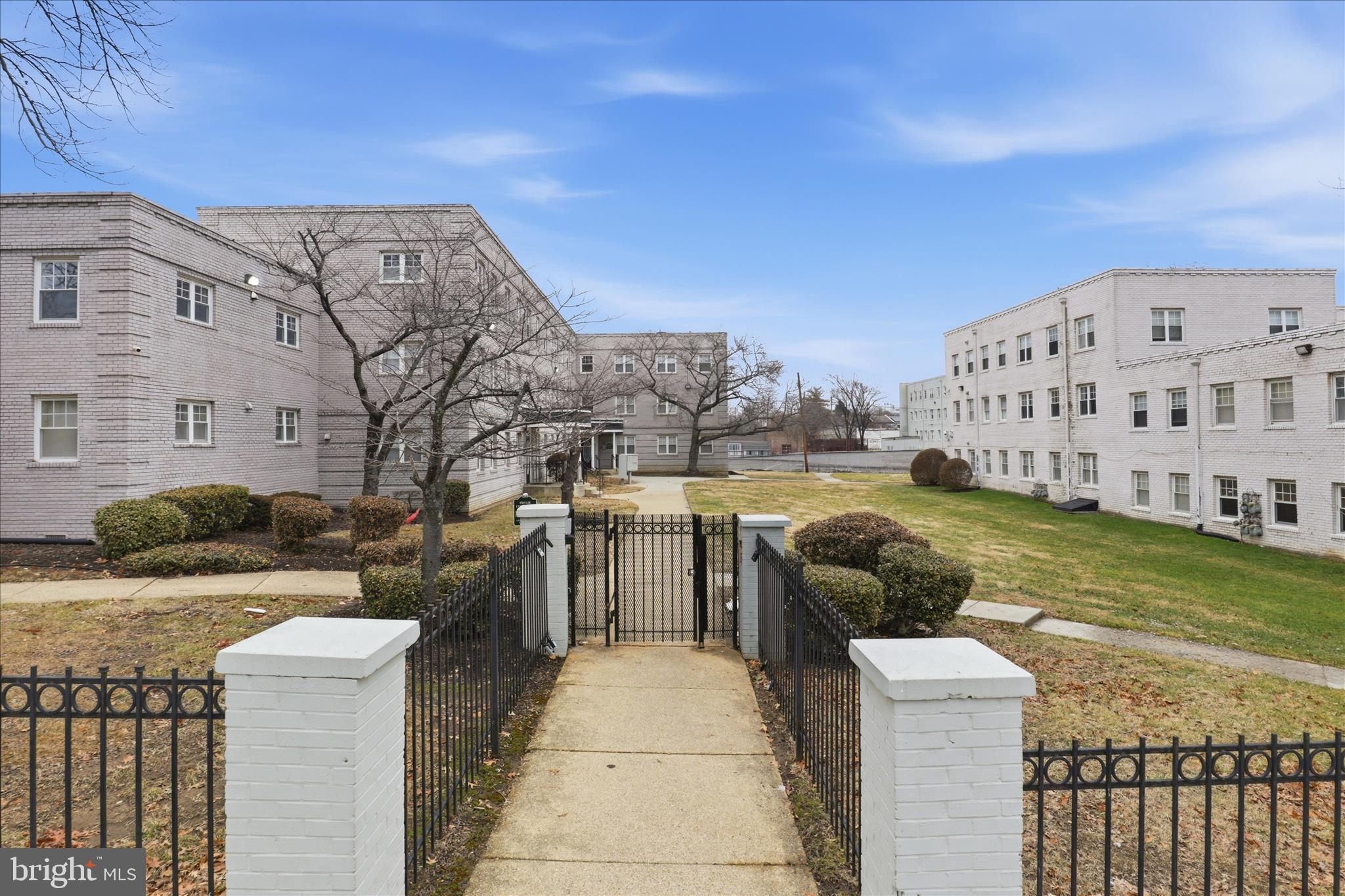 3866 9th Street Southeast, Unit 102 Washington, DC 20032 - Photo 14 of 21 a view of a patio with garden and patio