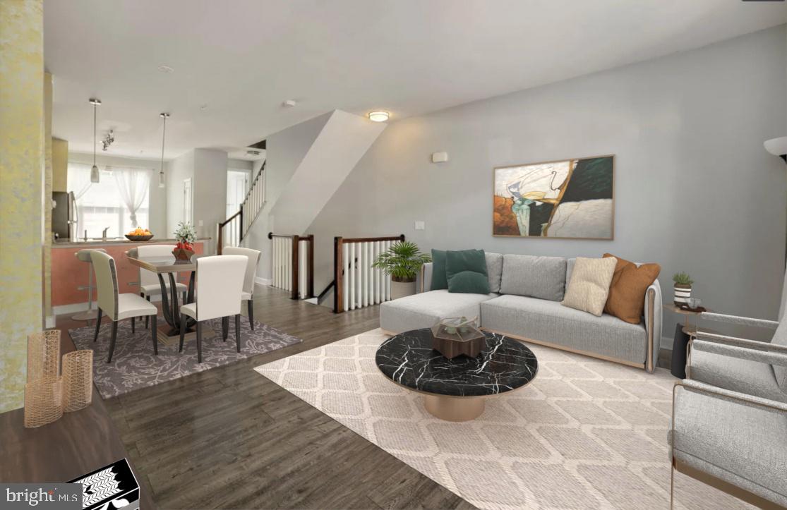 2600 Stanton Road Southeast Washington, DC 20020 - Photo 5 of 19 Living Room & Dining Room