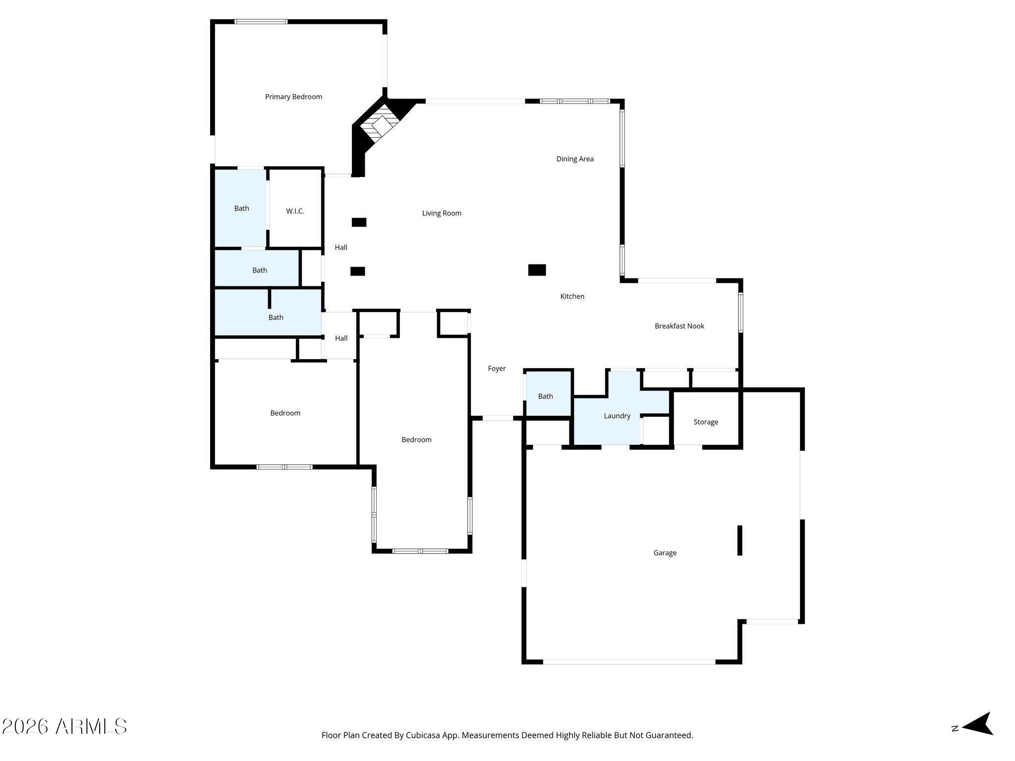 26445 North Avenida Del Ray Rio Verde, AZ 85263 - Photo 40 of 40 Floor plan