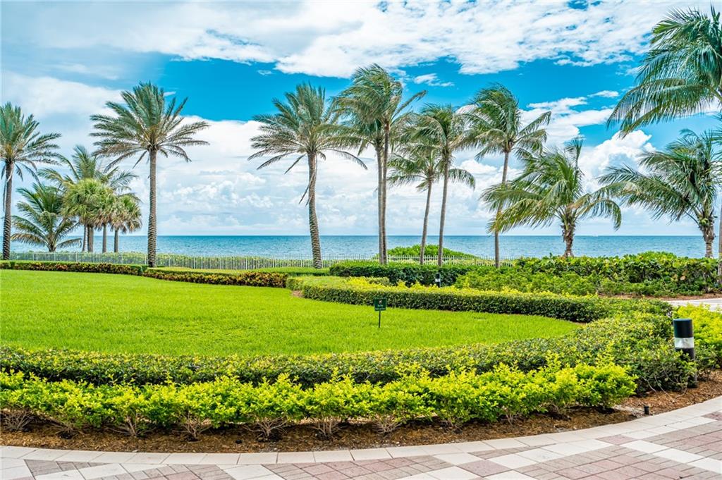 3100 North Ocean Boulevard, Unit 2103 Fort Lauderdale, FL 33308 - Photo 37 of 37 a view of a garden with palm trees