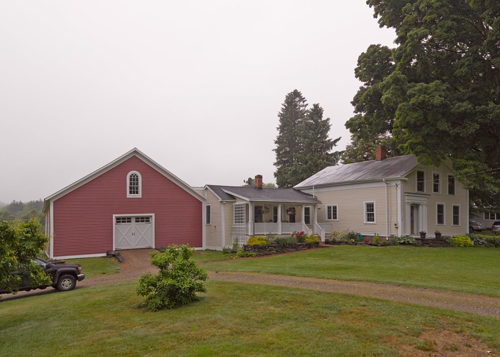 199 Huntington Road Worthington, MA 01098 - Photo 2 of 30 a front view of a house with a garden