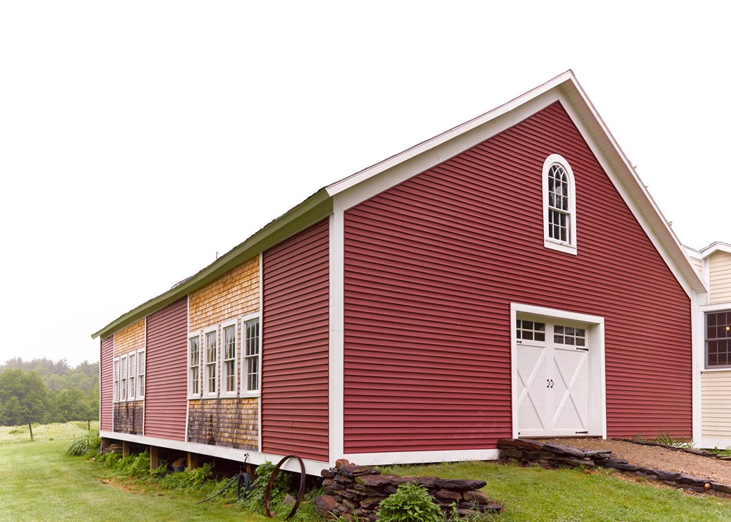 199 Huntington Road Worthington, MA 01098 - Photo 23 of 30 a front view of a house with garden